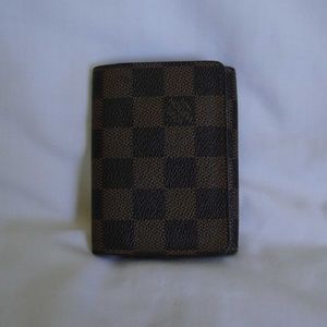 Louis Vuitton Damier Ebene Card Holder Wallet